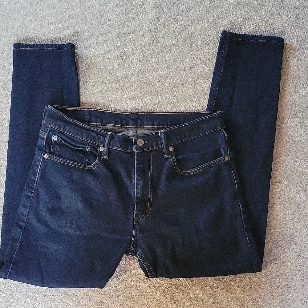 Levi's 512 Classic Blue Jeans Size 34